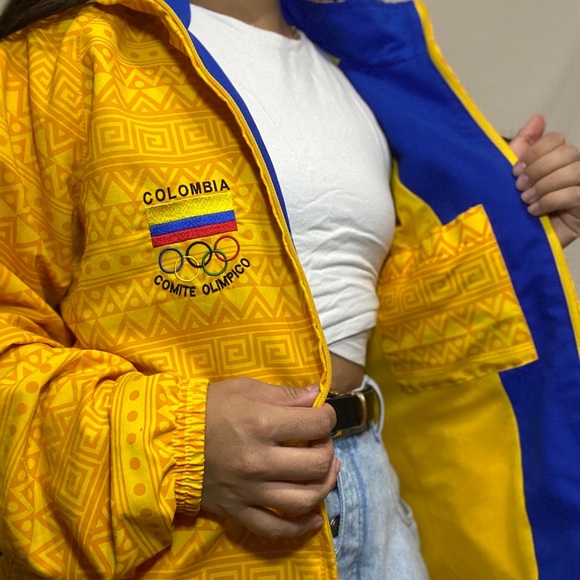 totto | Jackets & Coats | Vintage Totto Colombia Olympics Windbreaker